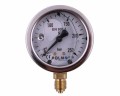 Manometr glicerynowy M63 0-250 bar dolne przyłącze G1/4" POLMO-15065