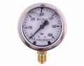 Manometr glicerynowy M63 0-600 bar dolne przyłącze G1/4" POLMO-15071