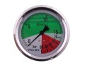Manometr glicerynowy M100 0-15/60 bar gwint G1/4" tylne przyłącze. obudowa kwasoodporna. sadowniczy POLMO-15041