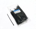Opaski kablowe 2.5 x 120mm 200 szt w worku  czarne odporne na UV-28188