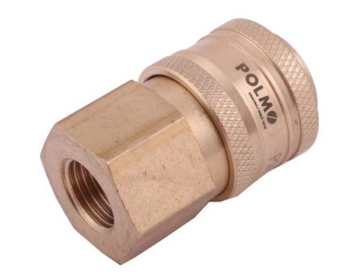 Szybkozłącze pneumatyczne P26 NW7.2 gniazdo 1/4"BSP gwint wewnętrzny POLMO  ( sprzedawane po 5 )-14766