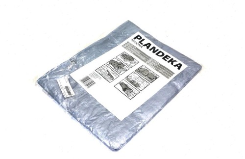 Plandeka MOCNA 3x5m (srebrna) gramatura 110g/m2-28936