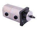 Pompa hydrauliczna podwójna Lewa PZS-KP-25-16 (nowy typ) 19/16 cm3/obr (505899600/NT; 5058/99-600; PZW2-KP-25/16) BIZON REKORD-16754