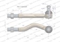 Przegub kierowniczy prawy 367mm - 1 1/4" RE173540 WARYŃSKI-20754