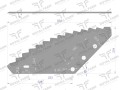 Nóż paszowozu uniwersalny otwór 22mm Standard ROYAL FARM-36724