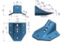 Uchwyt lemieszy 10mm Lemken Smaragd Vulcan-6160