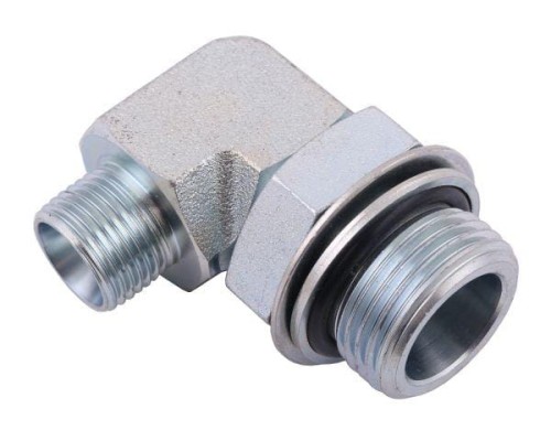 Kolanko hydrauliczne 90 LONG z przeciw. M27x2 X M18x1.5-18127