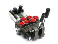 Rozdzielacz hydrauliczny (50 l/m) 2 sekc.ster. Ręczno elektryczne 12 DC-27524