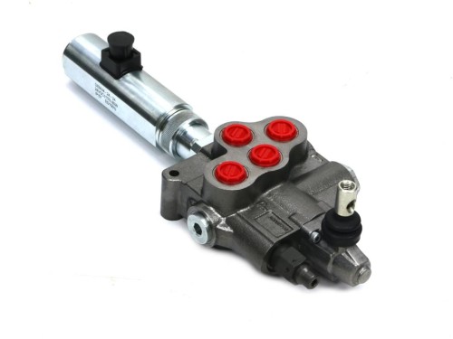 Rozdzielacz hydrauliczny (80 l/m) 1 sekc.ster. Ręczno elektryczne 24 DC-28662