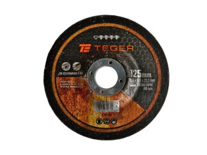 Tarcza do szlifowania 125x 8.0 mm sprzedawane po 5 szt. TEGER