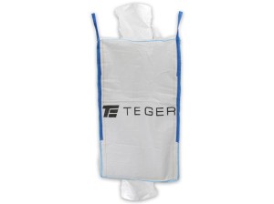 Worek BIG BAG 1000kg. 90 x 90 x 160. 4 uchwyty. Lej zasypowy/Lej spustowy /TEGER