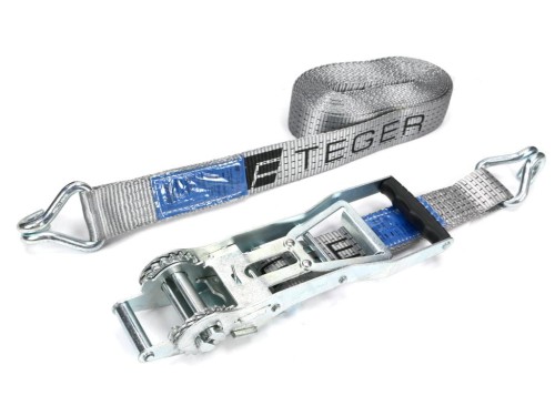 Pas transportowy 5T 6m komplet z napinaczem wzmocnionym 330 mm ERGO z atestem TEGER-39105