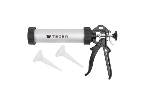 Wyciskacz do mas silikonowych  9"225 mm - tuba aluminiowa / TEGER-39727