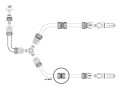 Łącznik węża 1/2" / TEGER-38895