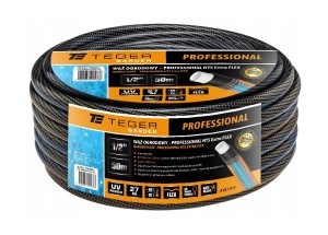 Wąż ogrodowy "PROFESSIONAL- NTS EXTRA FLEX" FI 1/2". 50m / TEGER