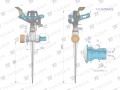 Zraszacz ogrodowy - impulsowy / metalowy / TEGER-32034