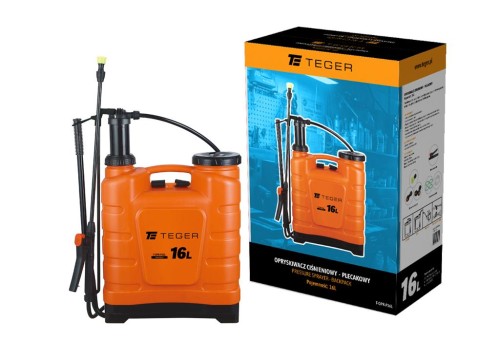 Opryskiwacz ciśnieniowy plecakowy 16L TEGER-35289