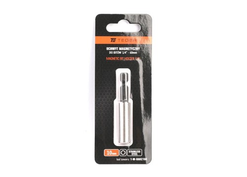 Uchwyt magnetyczny do bitów 1/4" 10x60 / TEGER-38786