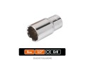 Klucz nasadowy 1/2" dwunastokątny długi 8 mm / TEGER-38433
