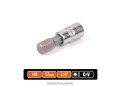Klucz nasadowy 1/4" z bitem HEX 37 mm/H8 /TEGER-38549