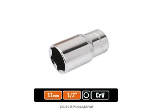 Klucz nasadowy 1/2" sześciokątny długi 11 mm / TEGER