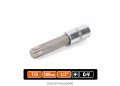 Klucz nasadowy 1/2" z bitem TORX 100 mm/T25 / TEGER-38573