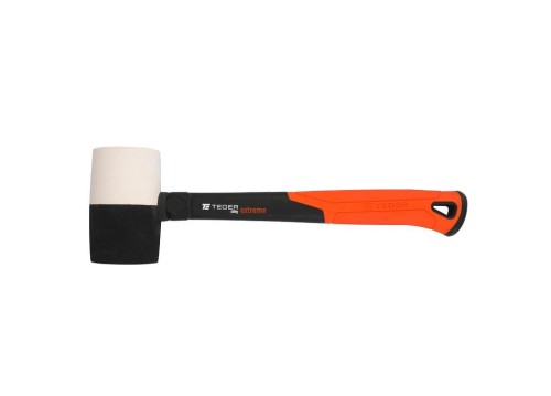 Młotek gumowy z trzonkiem fiberglass 680 g Extreme / TEGER-37154