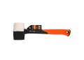 Młotek gumowy z trzonkiem fiberglass 910 g Extreme / TEGER-37159