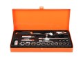 Zestaw kluczy nasadowych 3/8" (22 el) / TEGER-39079