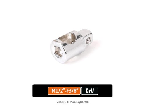 Redukcja TYP T M 1/2"-F 3/8" / TEGER-38253