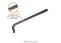 Pokrętło do nasadek TYP L 3/4" 450 mm - kute/ stal CrV 41V4 / TEGER-38764