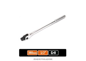 Pokrętło do nasadek obrotowe - uchylne 1/2" 380 mm / TEGER
