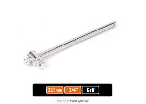 Pokrętło do nasadek TYP T 1/4" 115 mm / TEGER