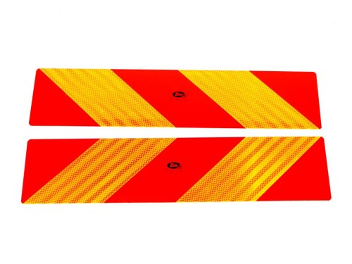 Tablica wyróżniająca odblaskowa. kpl. 2szt.. 565mm/140mm.101-01W-89-36294