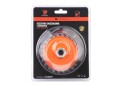 Szczotka doczołowa z nakrętką - drut skręcany M14/100 mm / TEGER-38035