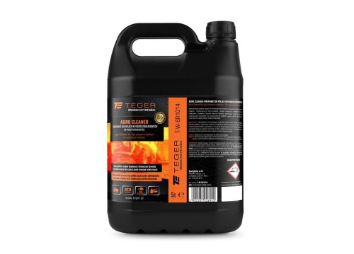 Agro Cleaner Preparat do myjek wysokociśnieniowych - do maszyn rolniczych 5l / TEGER-31206
