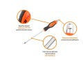 Wkrętak krzyżowy do pobijania PH 1x150mm /TEGER-39529
