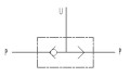 Zawór alternatywny 3/8" przepustowość 45L-6146