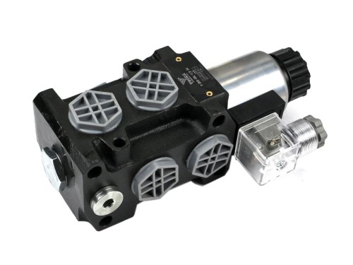 Dzielnik. zawór. elektrozawór kierunkowy elektromagnetyczny kontroli (DVS6/50L) (24V DC) 6/2 G1/2 50L VOIMA-40902