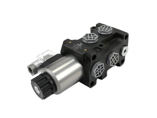 Dzielnik. zawór. elektrozawór kierunkowy elektromagnetyczny kontroli (DVS6/50 L/MIN) 12V DC 6/2 G3/8 50L VOIMA-39087