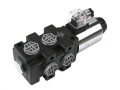 Dzielnik. zawór. elektrozawór kierunkowy elektromagnetyczny kontroli (SVV6/2-90L) (24V DC) 6/2 G1/2 80L VOIMA-40906