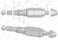 Zawór bezpieczeństwa przelewowy rozdzielacza 40L/80L VOIMA-40562