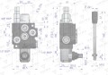 Rozdzielacz hydrauliczny 1-sekcyjny (sekcja nurnikowa) 40L VOIMA-40581