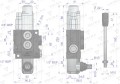 Rozdzielacz hydrauliczny 1-sekcyjny 40L z sekcją pływającą VOIMA-40583