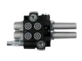 Rozdzielacz hydrauliczny 2-sekcyjny 40L sterowany joystickiem na linkę VOIMA-39655