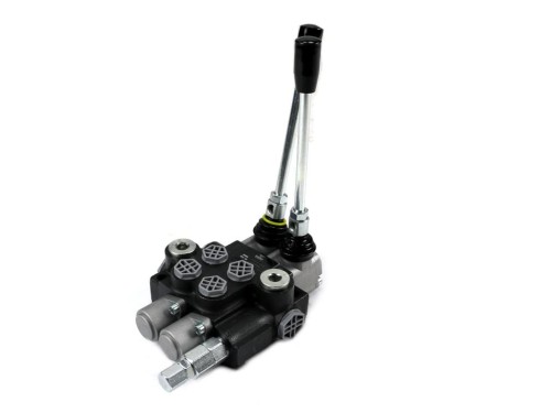 Rozdzielacz hydrauliczny 2-sekcyjny 40L (1 sekcja - z zatrzaskiem) VOIMA-39665