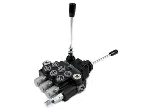 Rozdzielacz hydrauliczny 3-sekcyjny 40L (2 sekcje x 1 dźwignia + 1 sekcja x 1 dźwignia) VOIMA-39692