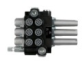 Rozdzielacz hydrauliczny 3-sekcyjny 40L sterowany na linkę  VOIMA-39682