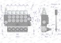 Rozdzielacz hydrauliczny 5-sekcyjny 40L VOIMA-40558