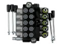 Rozdzielacz hydrauliczny 5-sekcyjny 40L (5-sekcji z zatrzaskiem) VOIMA-39589